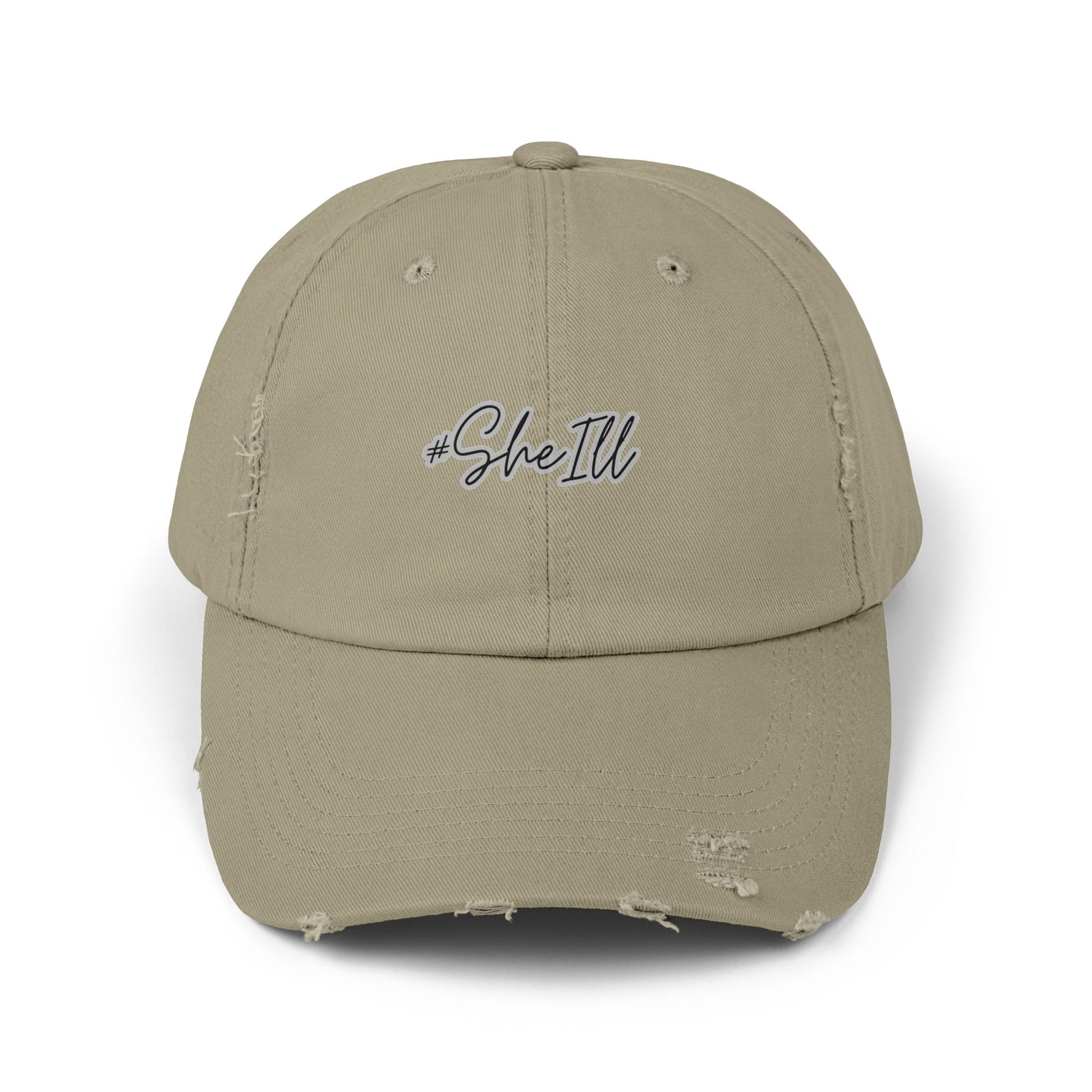 #SheIll Unisex Distressed Cap
