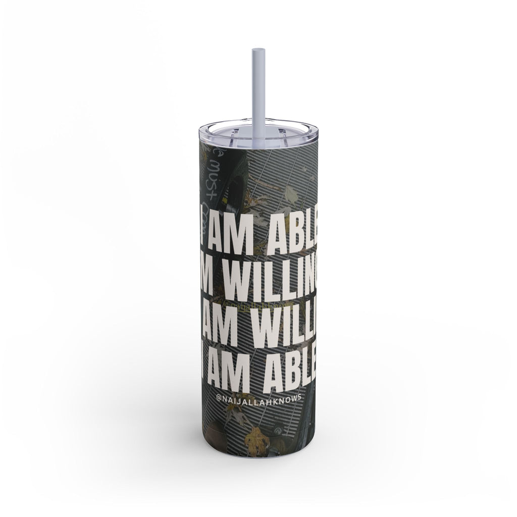I Am Able Matte Tumbler