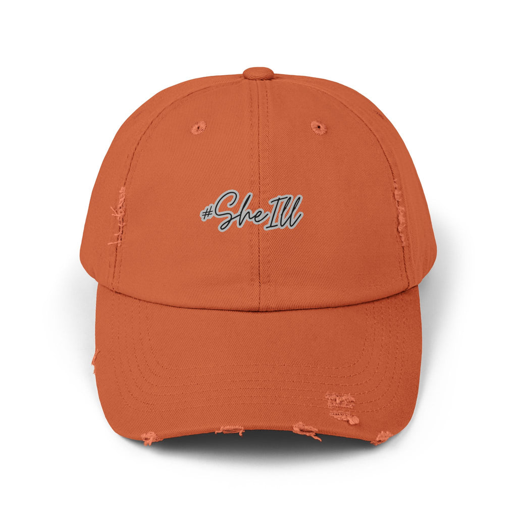 #SheIll Unisex Distressed Cap