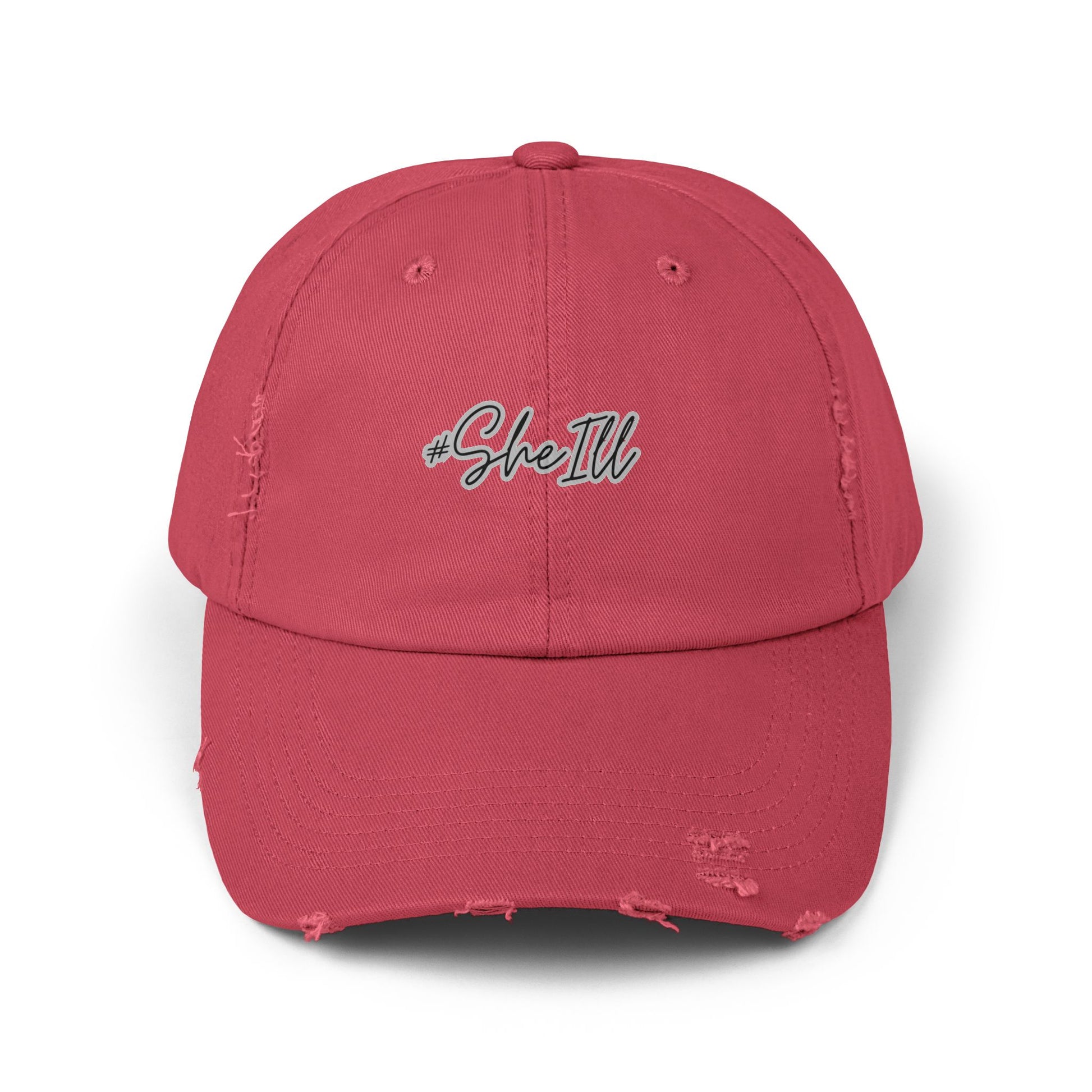 #SheIll Unisex Distressed Cap
