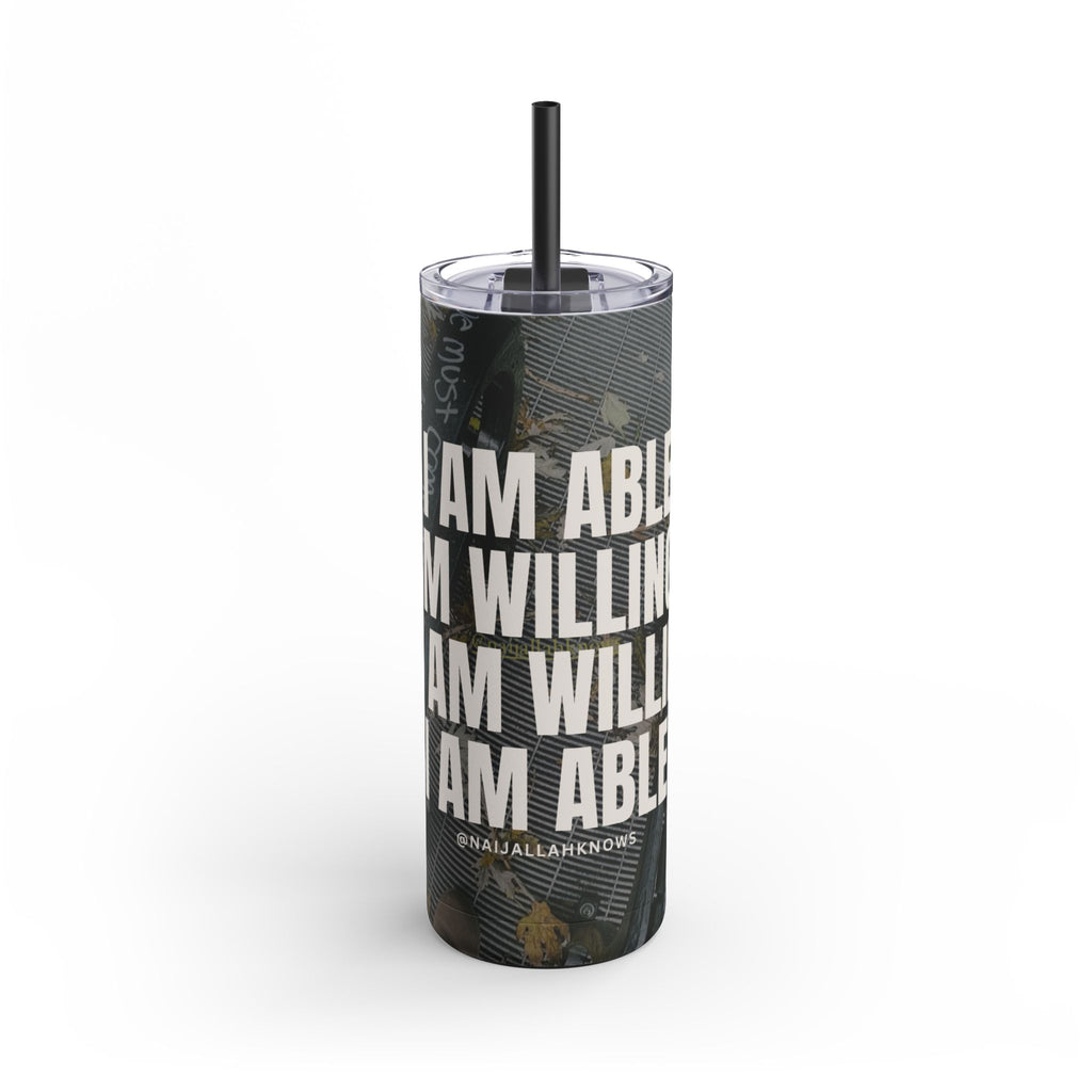 I Am Able Matte Tumbler