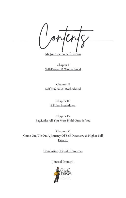 Lets Discuss: Self Esteem Ebook