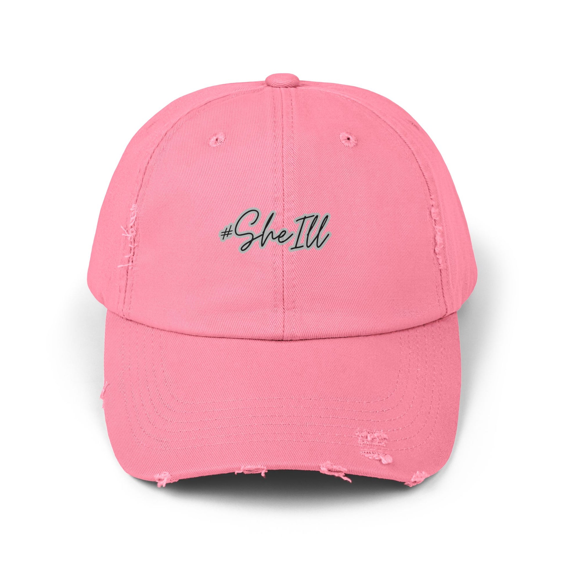 #SheIll Unisex Distressed Cap