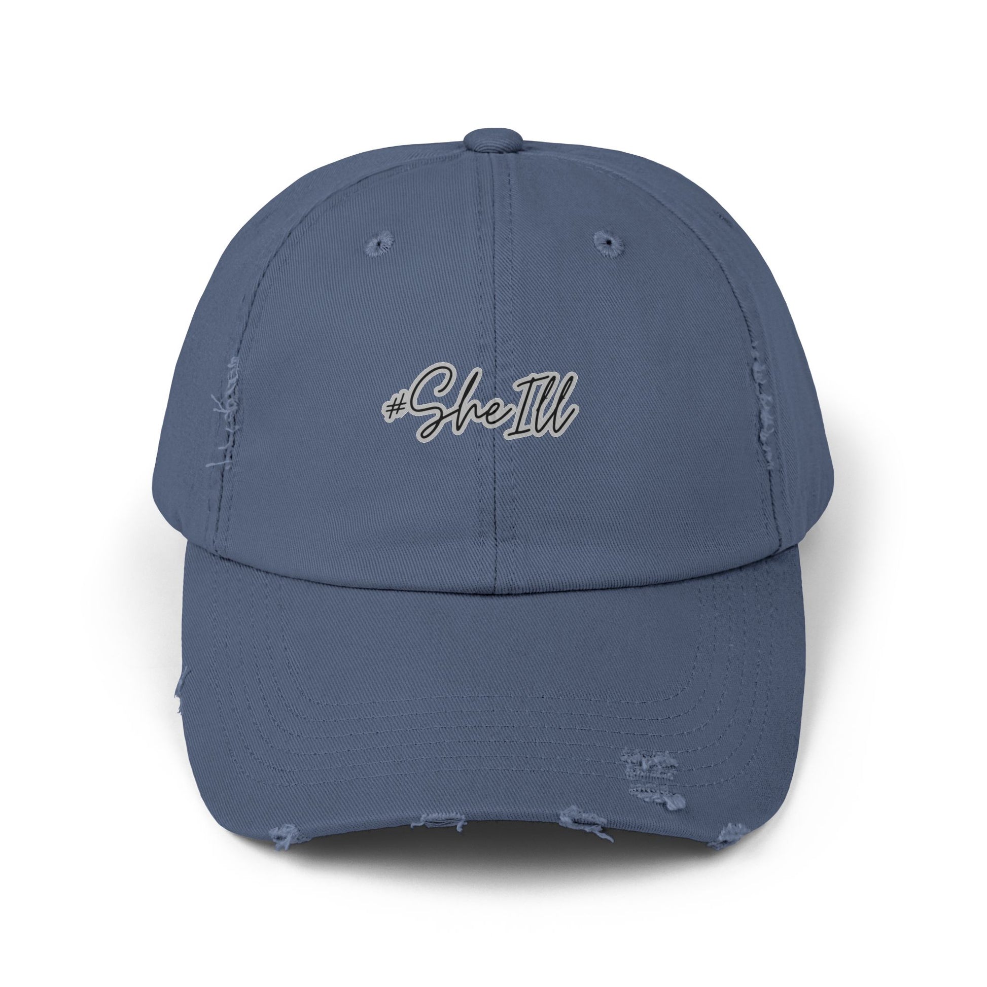 #SheIll Unisex Distressed Cap